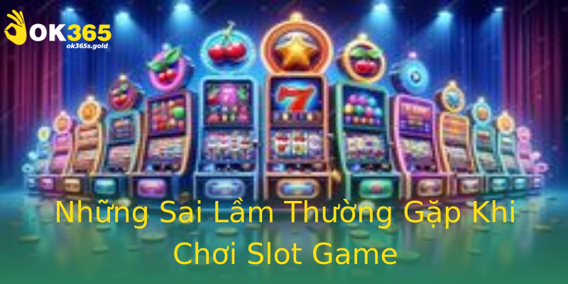 Những Sai Lầm Thường Gặp Khi Chơi Slot Game
